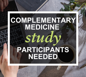 Experts in Complementary Medicine needed