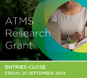 Applications closing for the 2024 ATMS Research Grant
