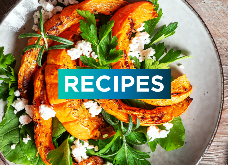 Healthy recipe ideas made with natural ingredients