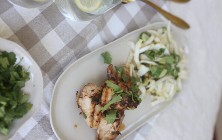 Chicken and cabbage salad 1