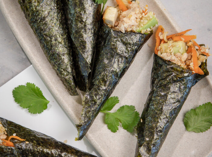 Japanese Sushi Chicken Cones