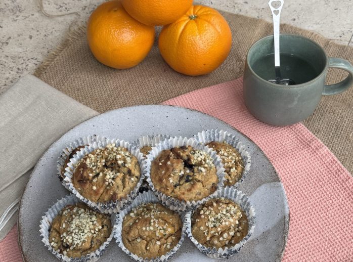 Whole Orange & Almond Muffins